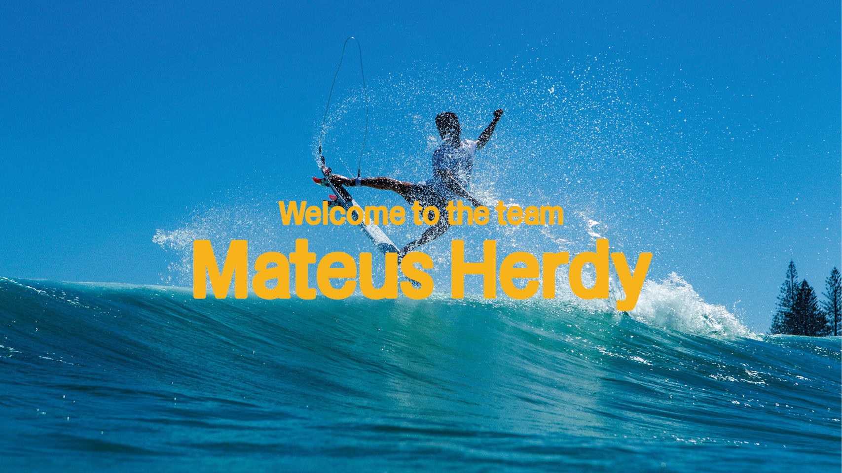 Welcome To The Team, Mateus Herdy