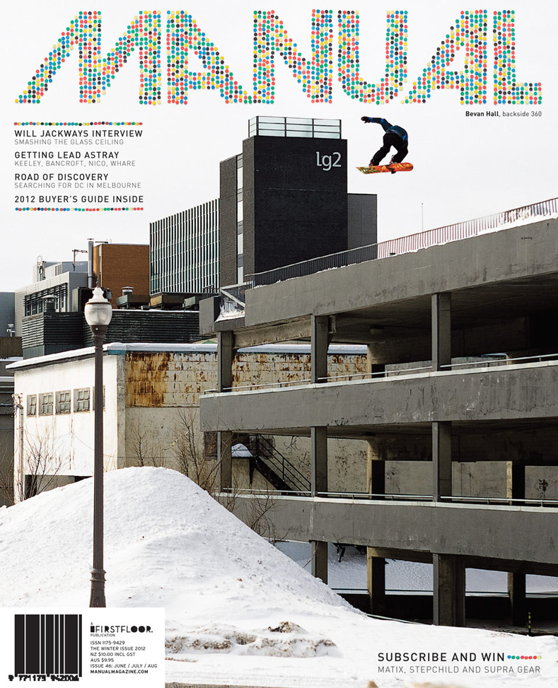 Bevan Hall on Manual Magazine Cover